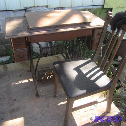 Treadle Sew Machine Base