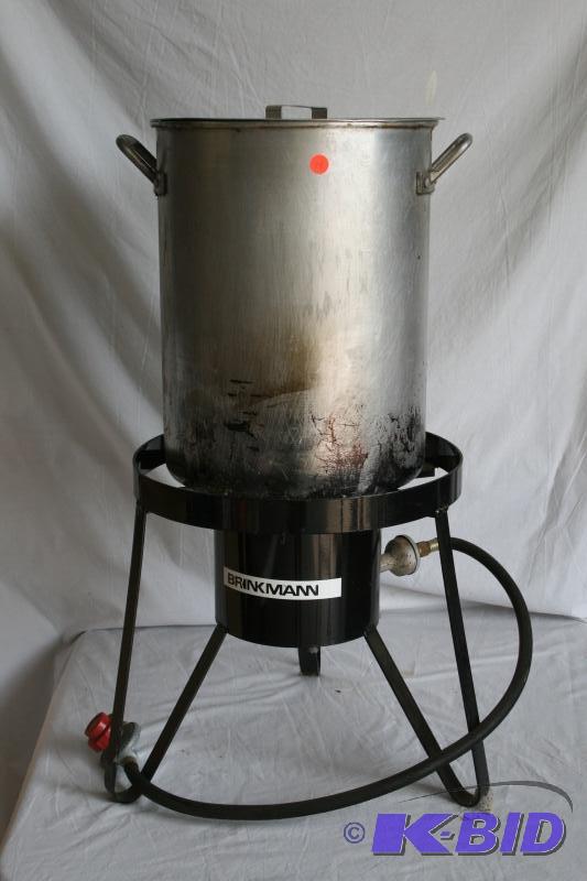 Brinkmann burner &amp pot for deep frying....