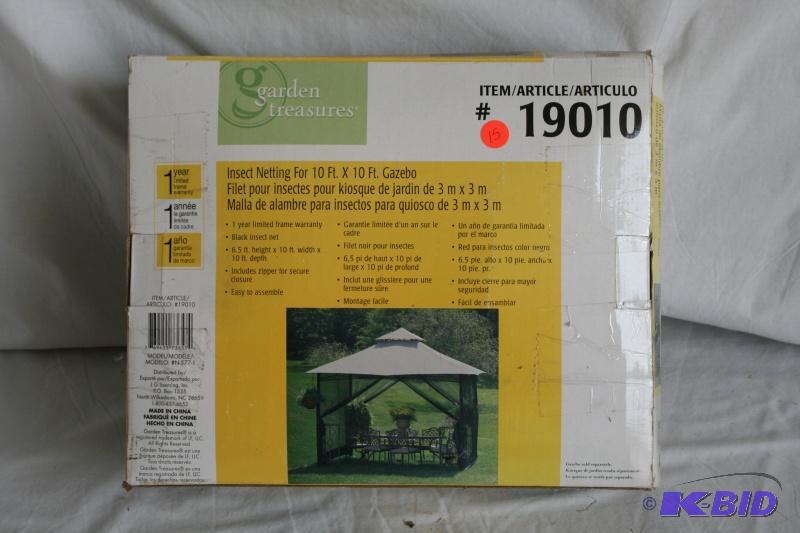 Garden Treasures Insect netting for a 10 x 10...