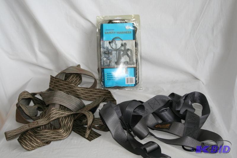 Hunting safety harnesses, different types...
