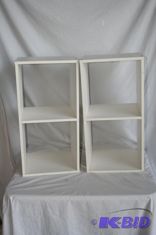 2 approx. 2 tall cubes, holds those fabric b...