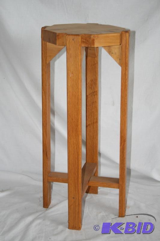 Small wooden tablestool &nbsp22&quot T x ...