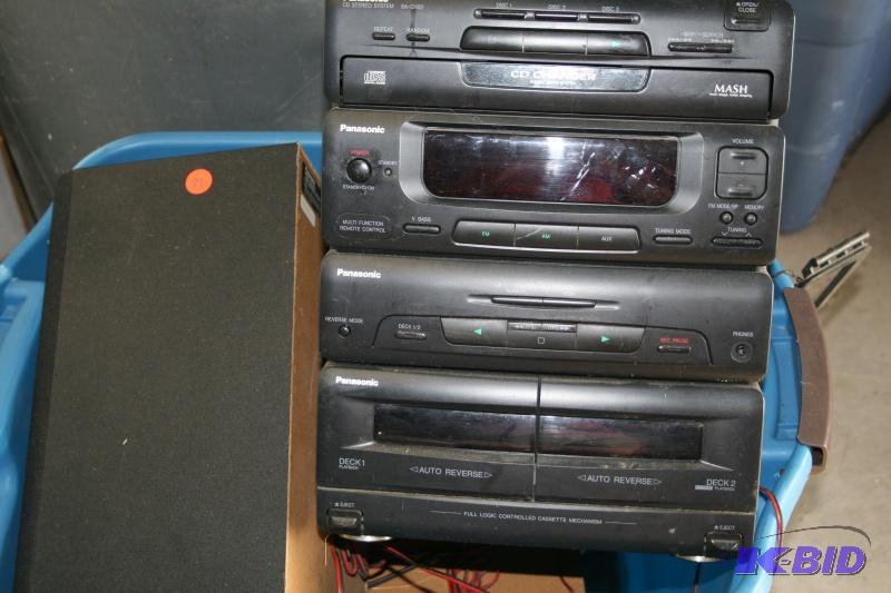Panasonic stereo and speakers...