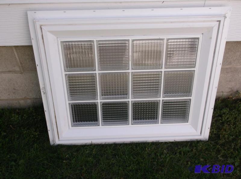 lot 63 image: Window measuring 31" x 25 18" appe...