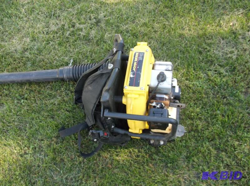 John Deere BP40 backpack leaf blower tested w... St Cloud 14 Mounts