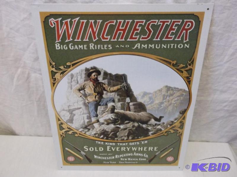 lot 75 image: Collectable Winchester Big Game Rifles and Am...