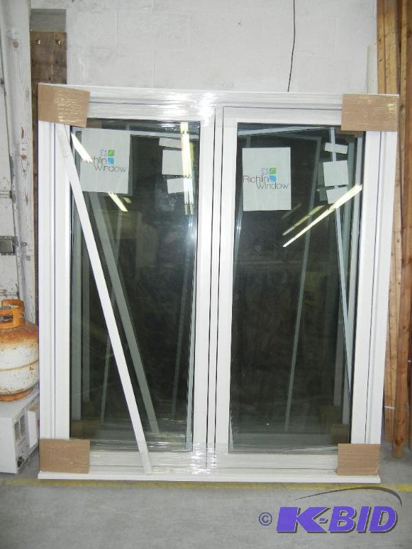 lot 12 image: 58 x 66 2 Wide Vinyl Casement Window