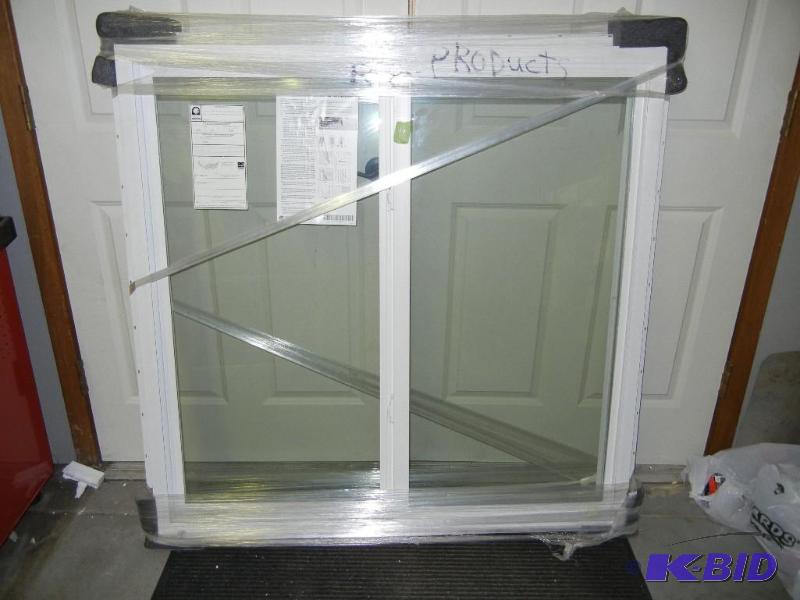 lot 17 image: 49 x 48 Vinyl Sliding Window