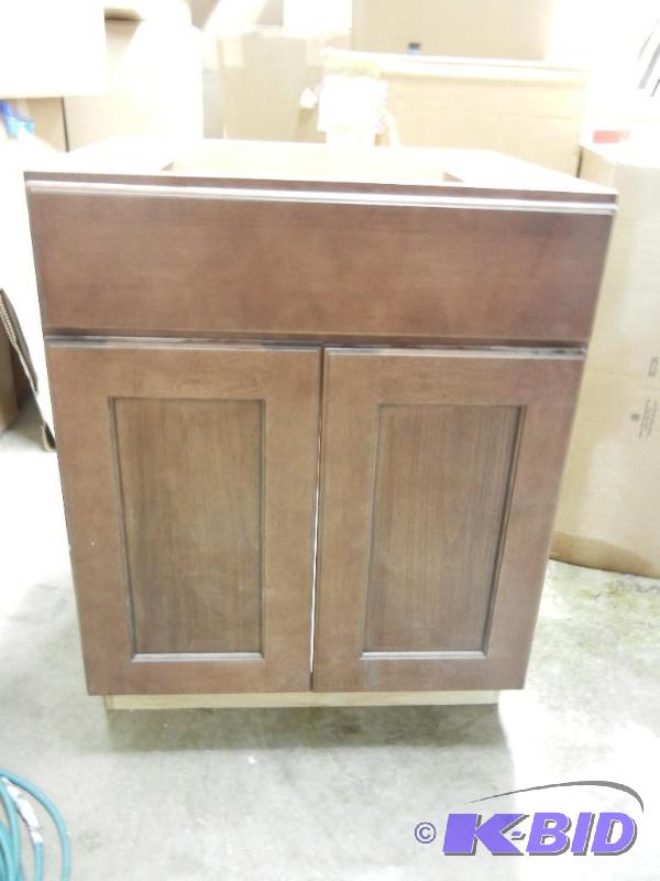 lot 41 image: 27 Sink Base Cabinet