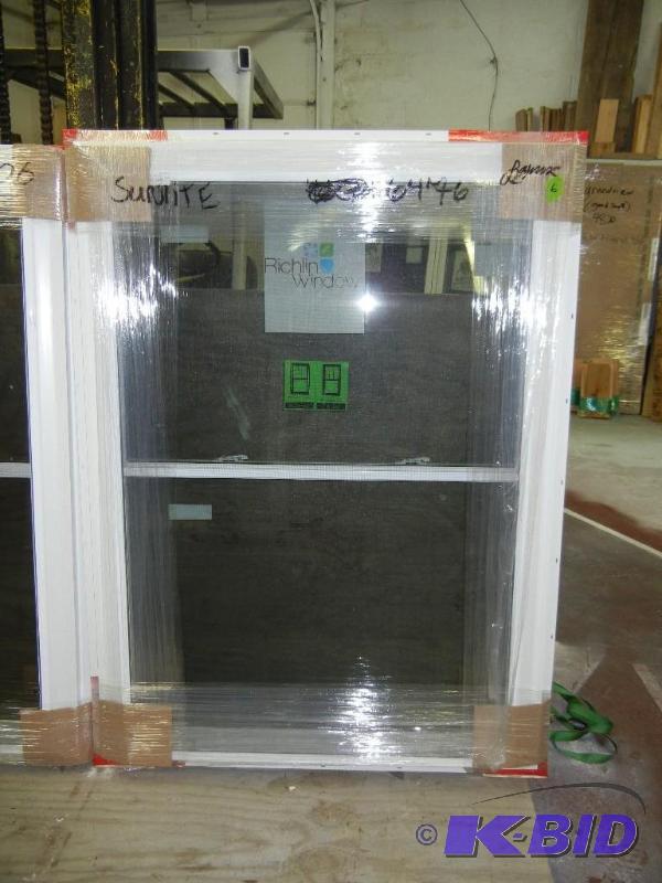 lot 6 image: 40 12 x 55 Vinyl Double Hung Window