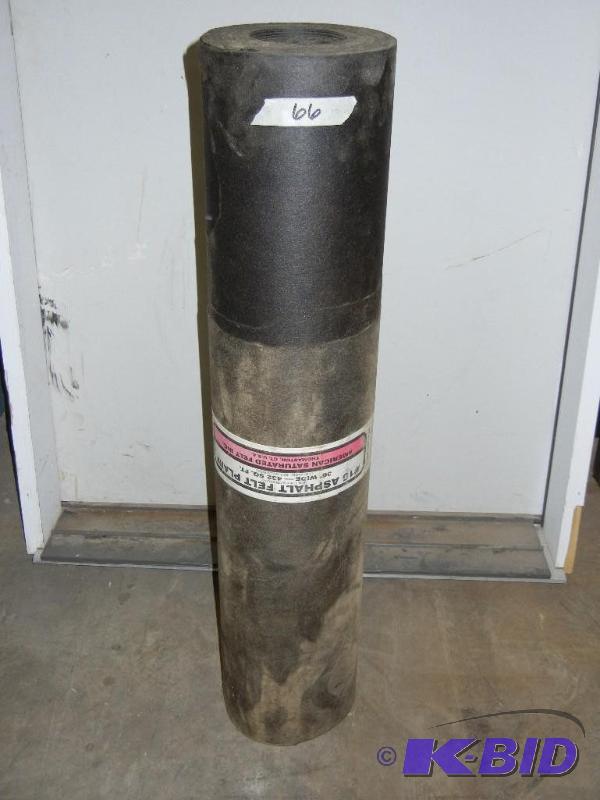 lot 66 image: #15 Felt Roll