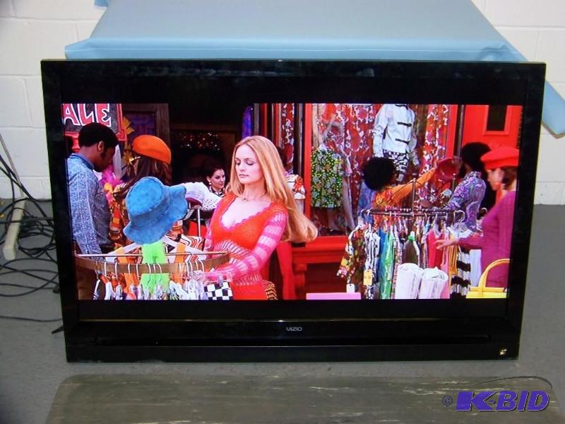 lot 2 image: Vizio, 55, LCD, HDTV with Remote Control