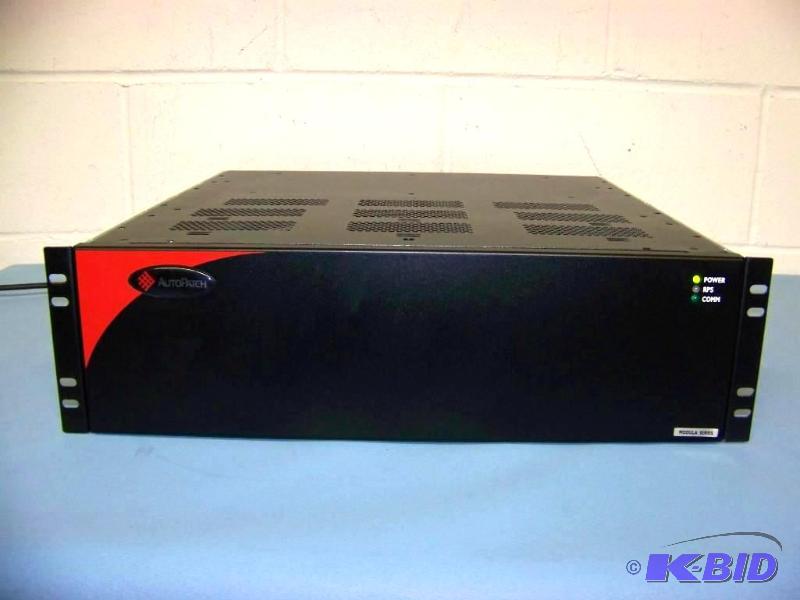 lot 24 image: AutoPatch, Modula Series, 8-in4-out, Audio Switcher