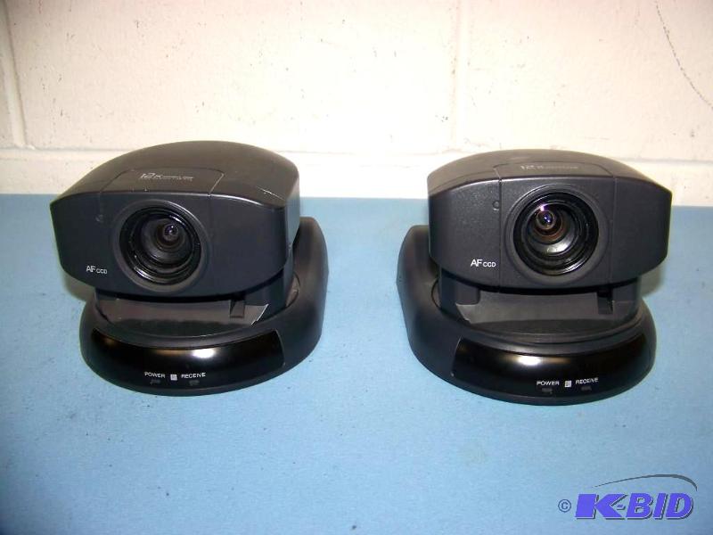 lot 28 image: (2) Sony, AF CCD, Color Cameras