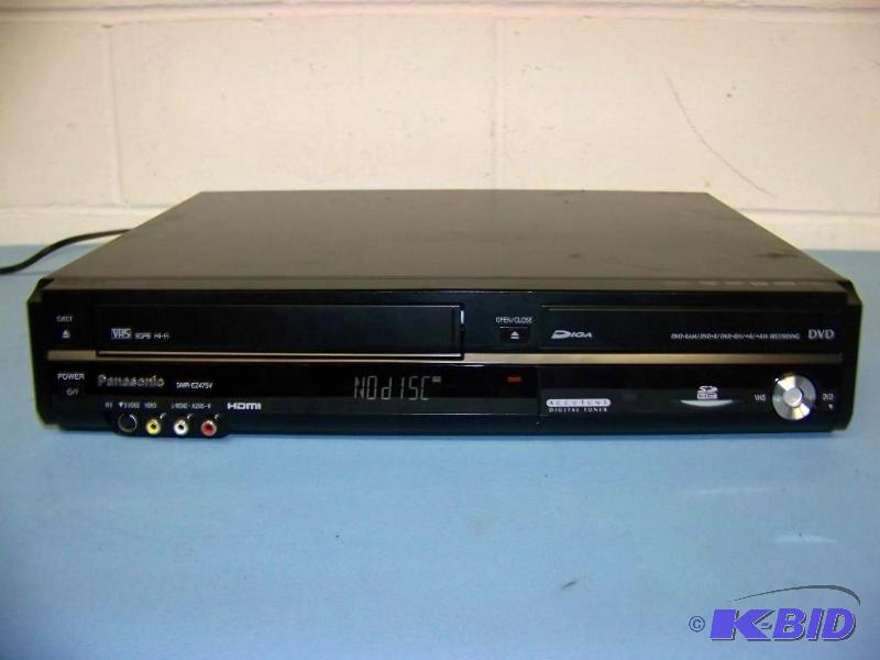 lot 29 image: Panasonic, DVD PlayerRecorder, VHS Combo
