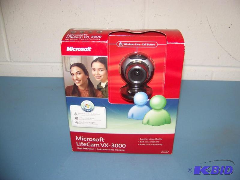 lot 40 image: Microsoft, LifeCam, PC Camera