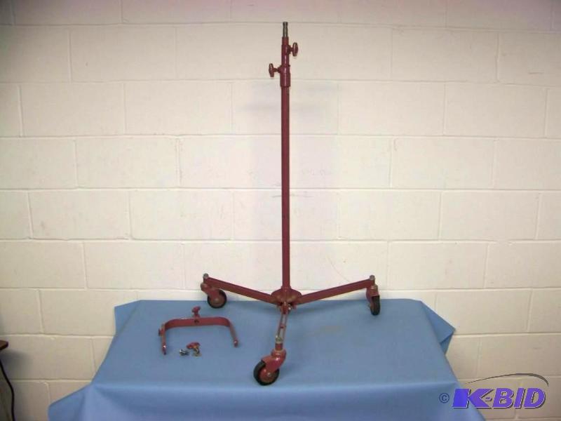 lot 55 image: Mole-Richardson, Telescoping, Lighting Tripod and Light Bracket