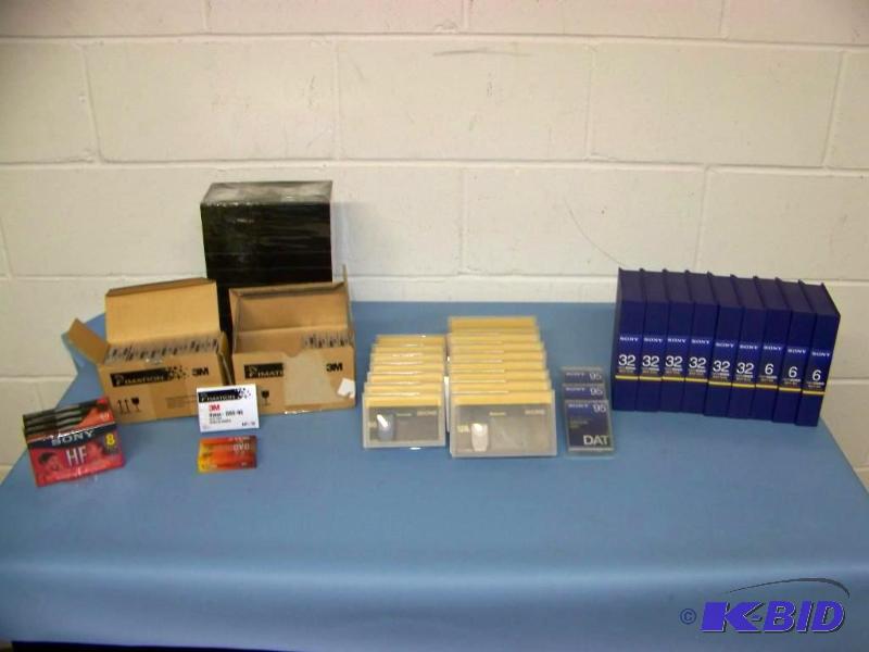 lot 67 image: Wide Variety of Digital Video  Audio Tapes