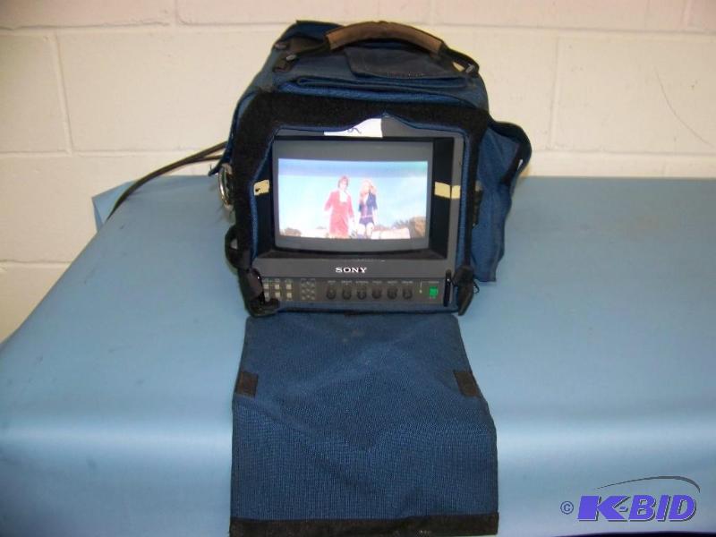 lot 81 image: Sony, 8, Trinitron, Color Video Monitor in Porta Brace Protective Case