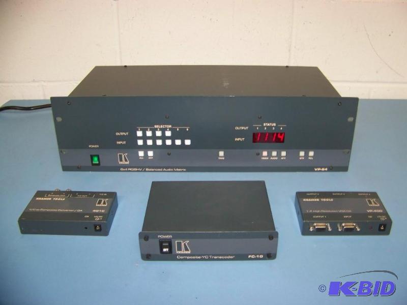 lot 86 image: Kramer Tools, Electronic Components lot