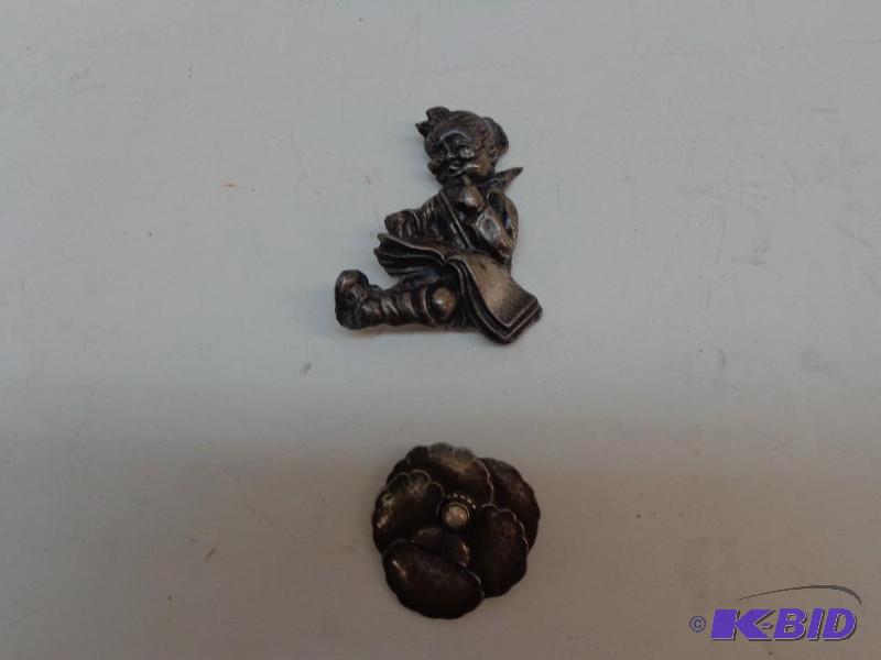 lot 101 image: George Jensen Denmark &nbspSterling Flower P...