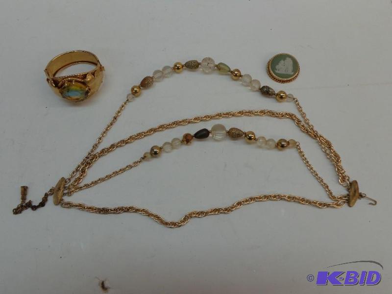 lot 111 image: Bracelets, Pins and Necklace Sarah Cov Bracel...
