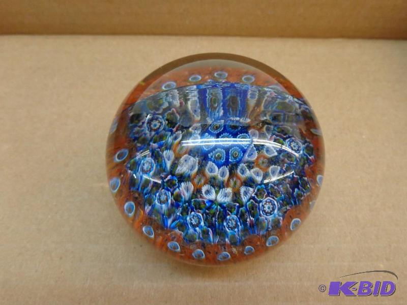 lot 121 image: Dome Shaped Mille Fiori&nbspBoquet&nbspPape...