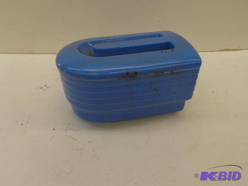 lot 168 image: Blue Over White China Sugar Container Made Ex...