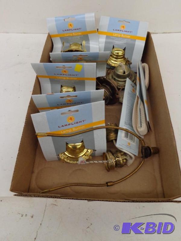 lot 182 image: Repair Items For Oil Lamps Lamp Light Lamp Bu...