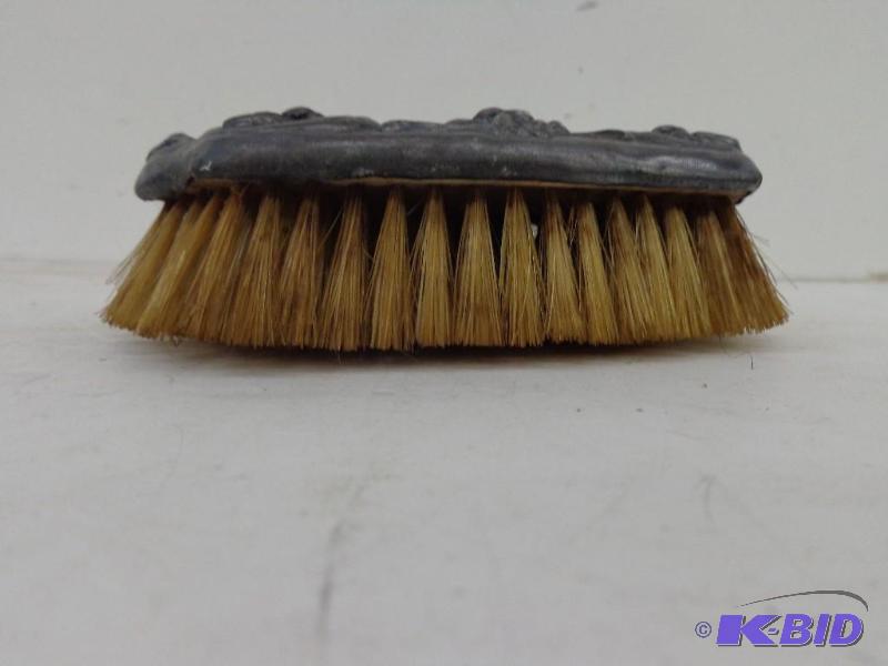 lot 197 image: Old Brush wSterling Style Top...