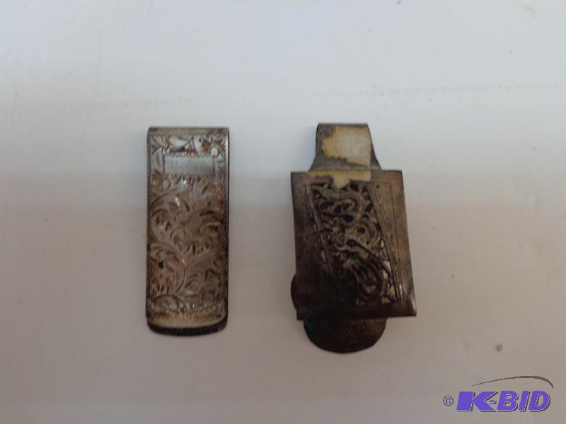 lot 25 image: 2 Money Clips &nbsp&nbsp &nbsp1) Money Cli...