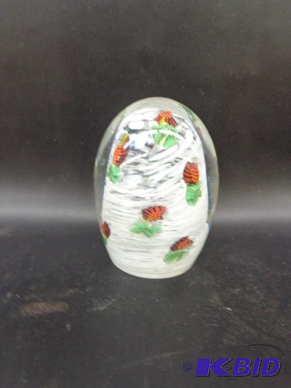 lot 43 image: Paper Weight 3 34&quot Tall x 2 58&quot W...