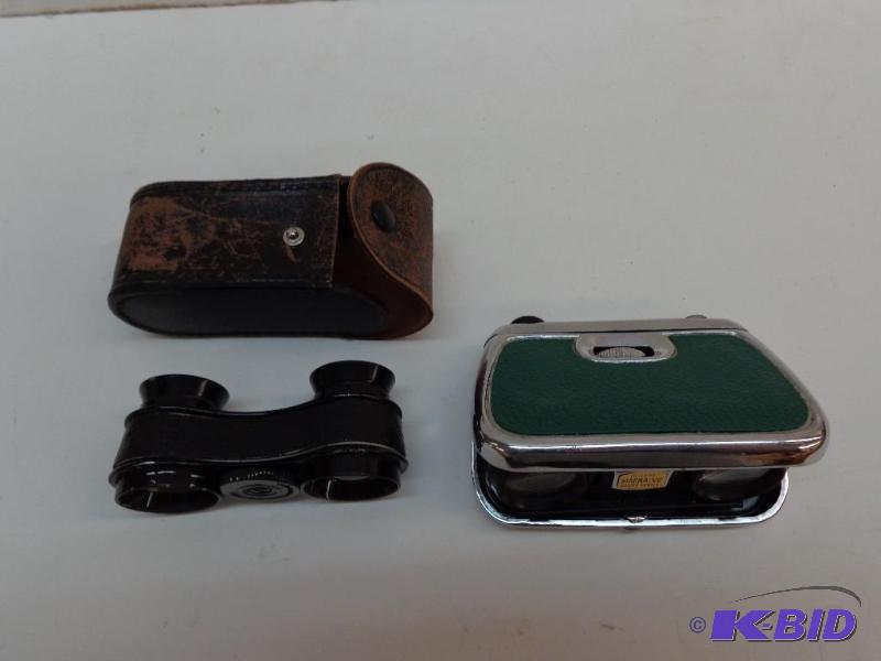 lot 81 image: 2 Sets of Pocket Binoculars 3x25 De-Luxe&nbsp...