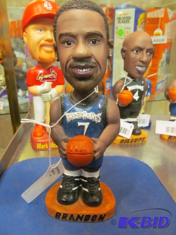 Timberwolves #7 Brandon Bobble Head