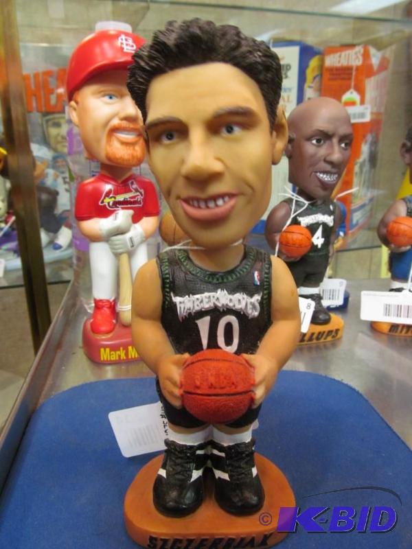 Timberwolves #10 Szczerbiak Boble Head