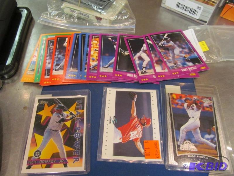 Baseball trading cards