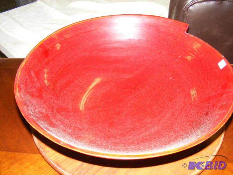 decorative wooden bowl...