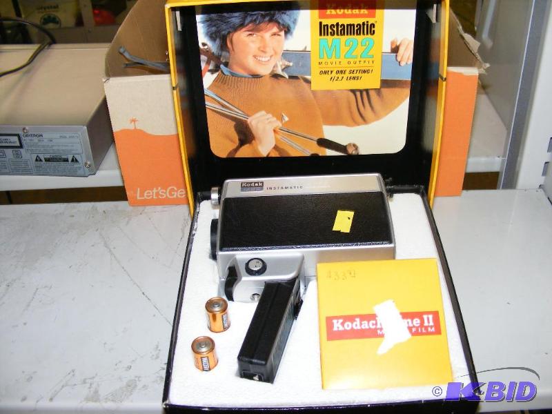 Kodak M22 Instamtic Camera, in box...