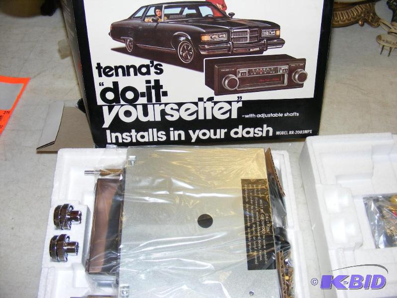 NOS Car radio8 track player...