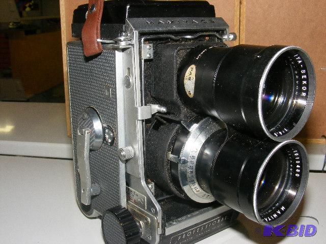 Vintage Mamiya C3 Camera, in case with some a...