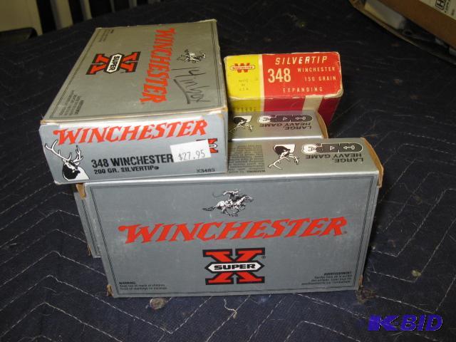 68 rounds of 348 Winchester...