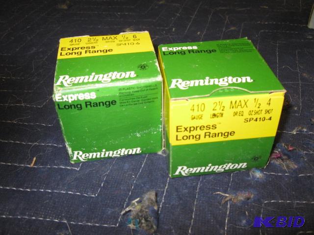 44 rounds of Remington .410 shotgun ammo, 2-1...