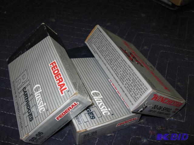 60 rounds of Federal and Winchester 30-06 amm...