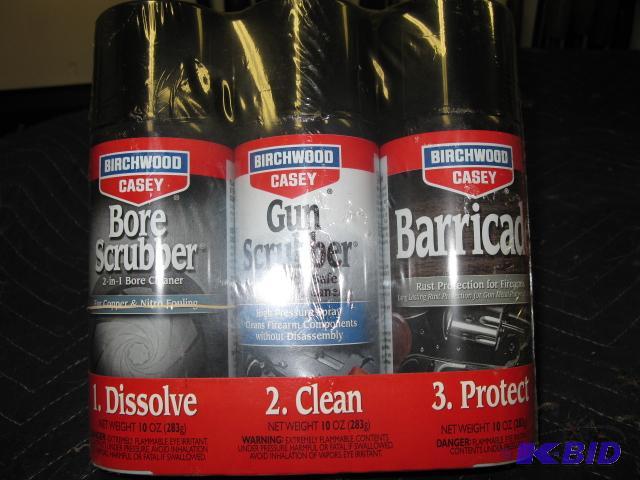 Gun Cleaner kit, Birchwood Casey Bore scrubbe...
