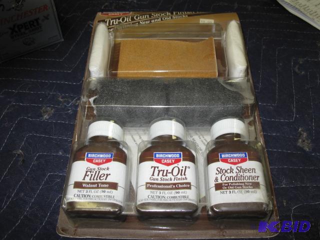 Stock finish kit, Birchwood Casey, new in box...