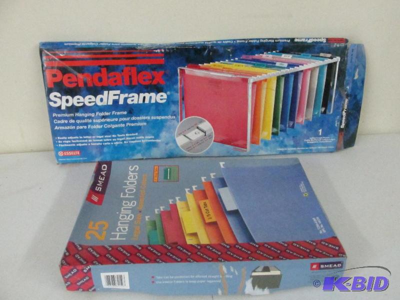lot 108 image: Speed Frame and Hanging Folders