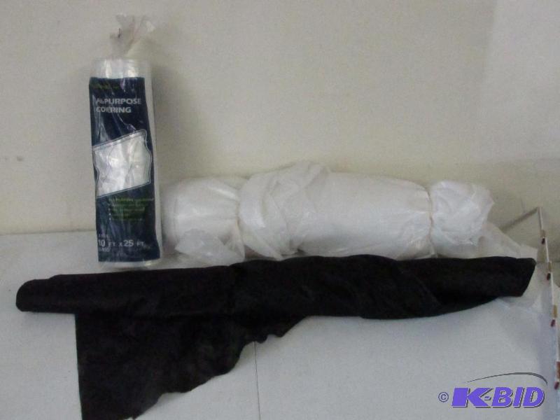 lot 114 image: Weed Block and Plastic.
