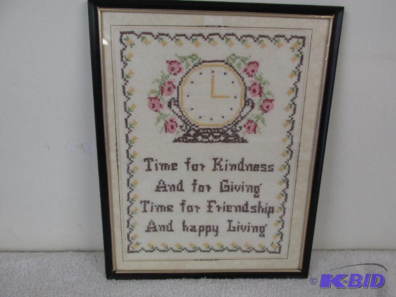 lot 147 image: Cute Wall Hanging - embroidered