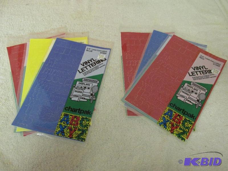 lot 59 image: Stickers for a wide variety of uses