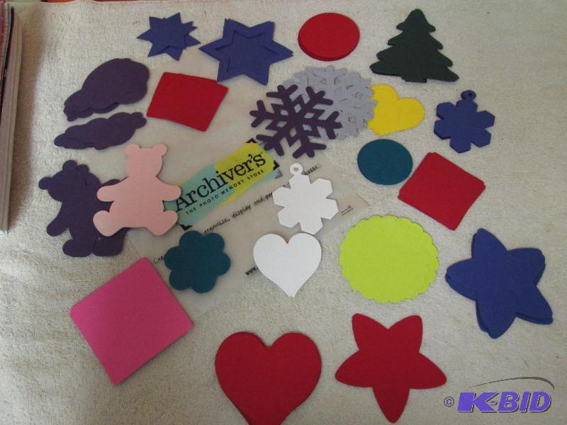 lot 62 image: From Archivers Store - large lot of Cut Outs